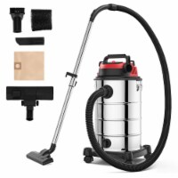 Gymax 3-in-1 Wet Dry Vacuum Cleaner 9 Gallon Upright Portable w/ Blower