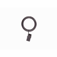 Elegant Home Fashions Bathroom Shower Curtain Rings For 5/8"-3/4" Rod WR2141