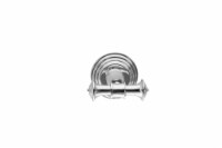 Elegant Home Fashions Bathroom Towel Holder Double Hook Chrome Silver BH60069