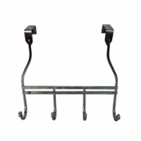 Elegant Home Fashions Bathroom Shower Hanger Hooks Towel Rack Chrome ESC-020