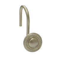 Bathroom Shower Curtain Hook Satin Nickel Silver 9064