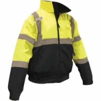 Radians Rad Wear ANSI Class 3 Hi Vis Green Safety Jacket 3XL SJ110B-3ZGS-3X