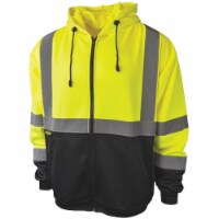 Radians Rad Wear ANSI Class 3 Hi Vis Green Safety Sweatshirt XL SJ01B-3GS-XL