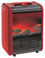 ProFusion Heat Mini Ceramic Fireplace - Red Perspective: Main