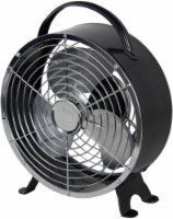 Cool Works Retro Drum Fan - Black Perspective: Main