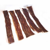 Canine Caviar Pet Foods 700144 6 in. Buffalo Jerky Flat 35-Count