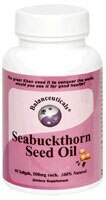 Balanceuticals Seabuckthorn Seed Oil Softgel Capsules 500mg