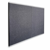 Iceberg  36 x 46 in. Beveled Edge Felt Bulletin Boards&#44; Graphite