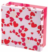 Holiday Home Valentine's Day Square Rigid Box - Hearts Perspective: Main