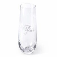 Sully Innovation Stemless Champagne Glass - Happy New Year Perspective: Main
