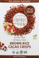 One Degree Organic Foods Sprouted Brown Rice Cacao Crisps Cereal