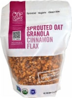 One Degree Organic Foods  Organic Sprouted Oat Granola   Cinnamon Flax