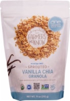 One Degree Organic Foods  Organic Sprouted Oat Granola   Vanilla Chia