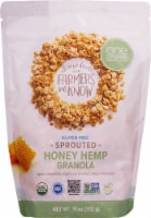 One Degree Organic Foods  Organic Sprouted Oat Granola   Honey Hemp