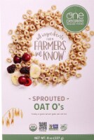 One Degree Organic Foods  Sprouted Oat O's