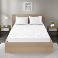 Premier Comfort Quiet Nights Waterproof Mattress Pad - White - King