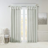 Emilia Window Curtain Dusty Aqua 84 Panel