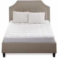 Sleep Philosophy Highline 3M Microfiber Mattress Pad, Queen, White