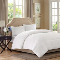 Sleep Philosophy Canton All-Season 2-in-1 Down Alternative Comforter - White