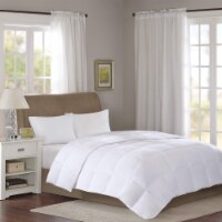 True North by Sleep Philosophy 300 Thread Count Level 1 Cotton Sateen Down Comforter - White