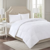 True North by Sleep Philosophy 300 Thread Count Level 2 Cotton Sateen Down Comforter - White
