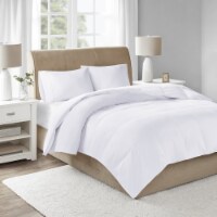 True North by Sleep Philosophy 300 Thread Count Level 3 Cotton Sateen Down Comforter - White