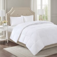 True North by Sleep Philosophy 300 Thread Count Level 2 Cotton Sateen Down Comforter - White