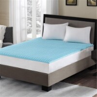 Sleep Philosophy 1.5 Gel Memory Foam Topper, Twin