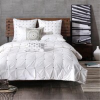 3 Piece Comforter Mini Set Full/Queen/White