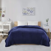 Intelligent Design Microlight Plush Luxury, Oversized Throw-Blanket, Premium All Season Cover
