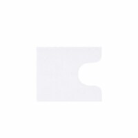 Madison Park Marshmallow Bath Rug White 20x24 Contour