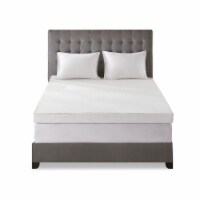 Sleep Philosophy Flexapedic 4-inch Memory Foam Mattress Topper Queen