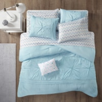 Comforter and Sheet Set Full/Aqua