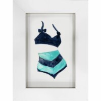 North American Art AR2236 12 x 16 in. Vintage Swimwear III Framed Art