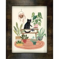 North American Art AR2243 16 x 20 in. Urban Jungle II Framed Art
