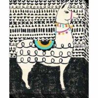 North American Art CV2232 11 x 14 in. Party Llama I Gallery Wrapped Canvas