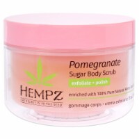 Pomegranate Herbal Sugar Body Scrub by Hempz for Unisex - 7.3 oz Scrub