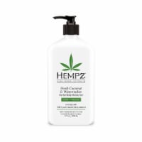 Hempz Fresh Coconut & Watermelon Herbal Body Moisturizer Perspective: Main