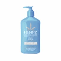 Hempz Beauty Actives Ocean Breeze Herbal Body Moisturizer with Hyaluronic Acid Perspective: Main