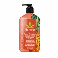 Hempz Sweet Pineapple & Honey Melon Herbal Conditioner with Vegan Biotin & Vitamin C Perspective: Main