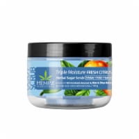 Hempz Triple Moisture Fresh Citrus Herbal Sugar Scrub Perspective: Main