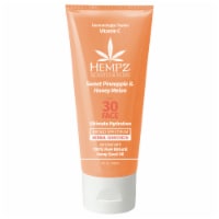 Hempz® Sweet Pineapple & Honey Melon SPF 30 Ultimate Hydration Broad Spectrum Facial Sunscreen Perspective: Main