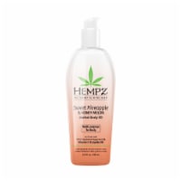 Hempz Sweet Pineapple & Honey Melon Multi-Purpose Herbal Body Oil Perspective: Main