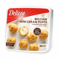 Delizza Belgium Mini Cream Puffs 30 Count