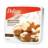 Delizza Belgium Mini Cream Puffs 30 Count