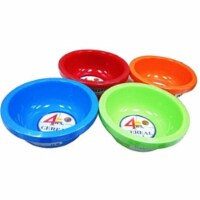 DDI 2316379 Cereal Bowl Set - Assorted Color, Set of 4 - Case of 48