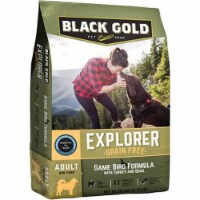 Black Gold BG26208 Explorer Game Bird Formula with Grain-Free Dry Dog Food - 28 lbs