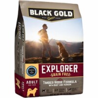 Black Gold BG26211 Explorer Timber Ridge Formula with Grain-Free Dry Dog Food - 28 lbs