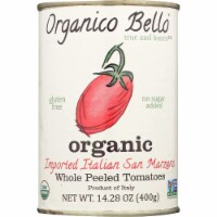 Organico Bello Tomatoes - Organic - Whole - Case of 12 - 14.28 oz.