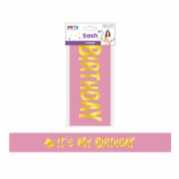 FLOMO Unicorn Birthday Sash